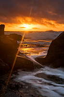 Sunset at Fitzgerald Marine Reserve