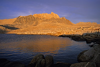alpenglow off mount humphreys