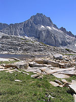 Meadow lake and Mount Gardiner