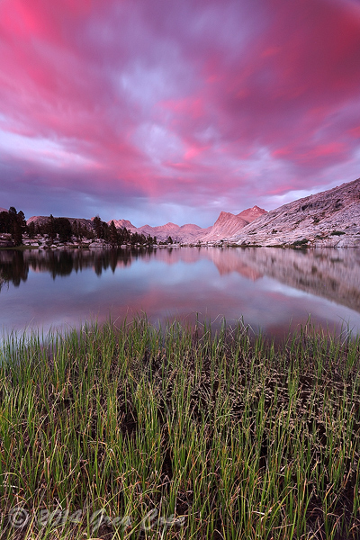 Orchid Lake at Sunset
