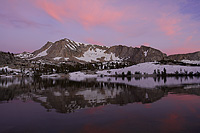 Twilight at Disappointment Lake in Red Moutain Basin