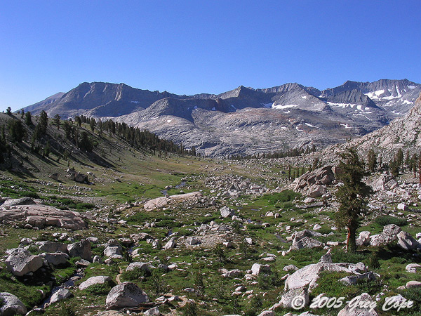 East side of Colby Pass