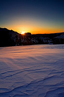 Sunset from Winnemucca Lake
