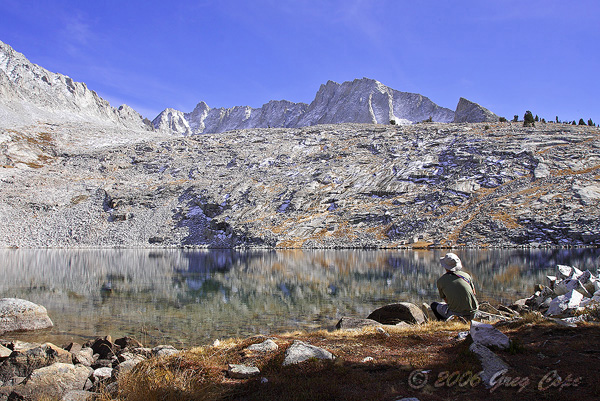 Later afternoon in Sphinx Lakes Basin