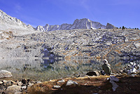Later afternoon in Sphinx Lakes Basin