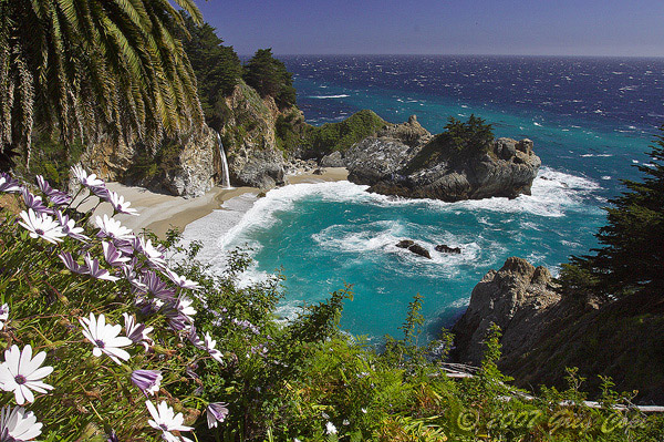 McWay Falls at Julia Pfeiffer Burns State Park in Big Sur
